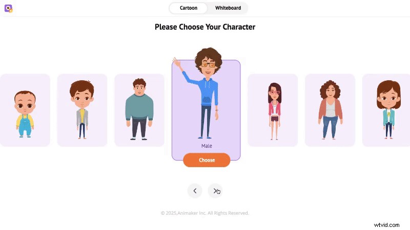 Maak je eigen avatar met Animaker:een stapsgewijze zelfstudie (iOS en internet)