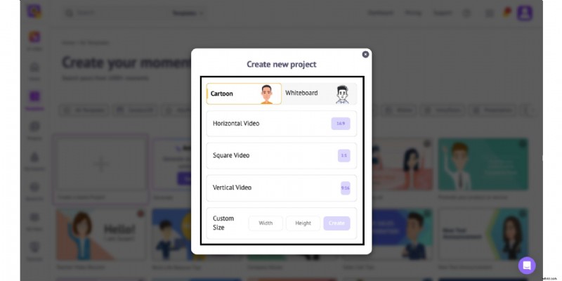 Maak je eigen avatar met Animaker:een stapsgewijze zelfstudie (iOS en internet)
