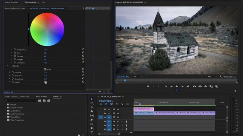 Transformeer uw beeldmateriaal met Lumetri Color van Premiere Pro:een stapsgewijze handleiding 
