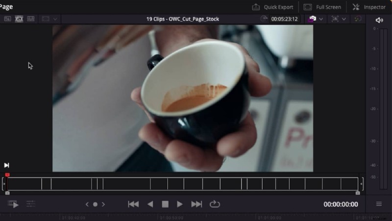 De cut-pagina van DaVinci Resolve beheersen:snellere B-roll-bewerking 