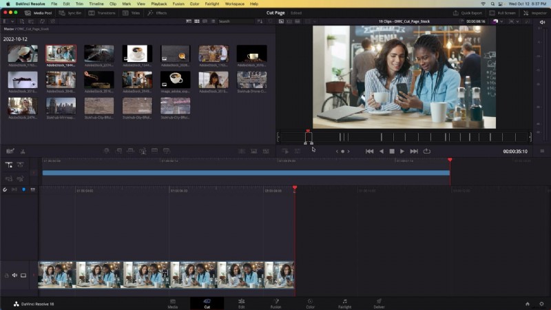 De cut-pagina van DaVinci Resolve beheersen:snellere B-roll-bewerking 