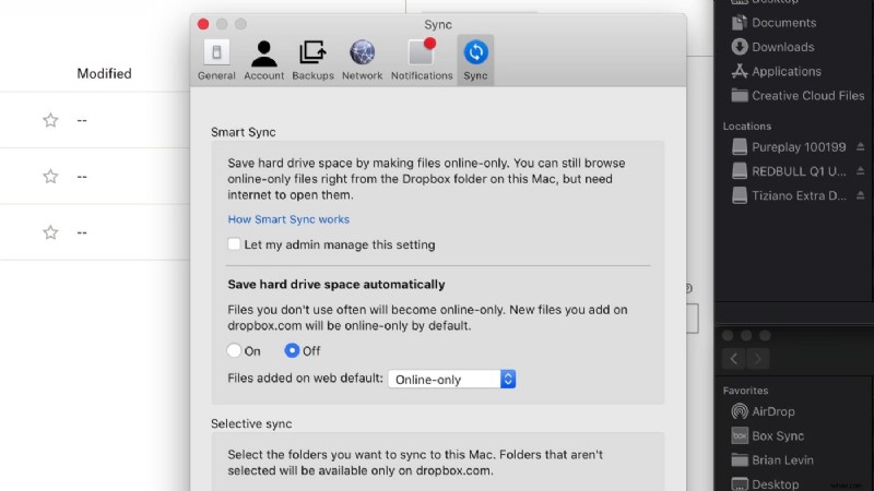 Postproductieworkflow:opslag beheren met Dropbox en NAS 