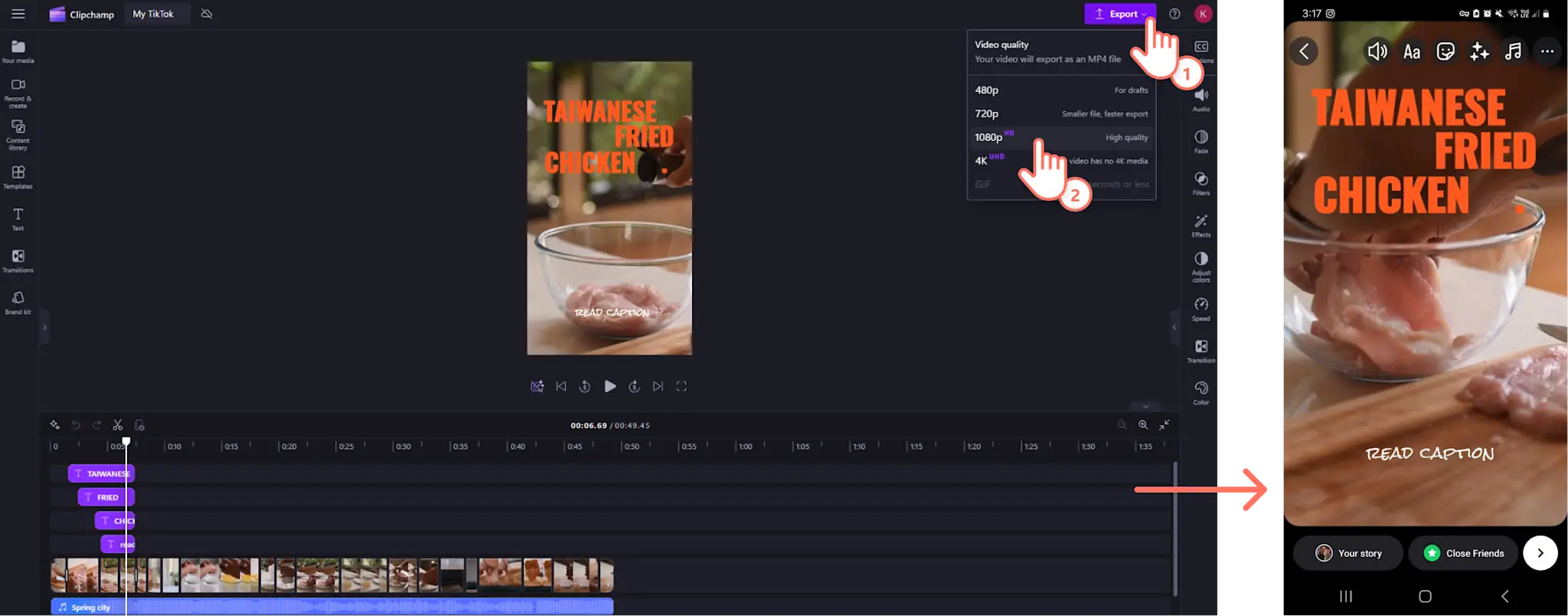 Hergebruik TikTok-video s op Instagram:een stapsgewijze handleiding 