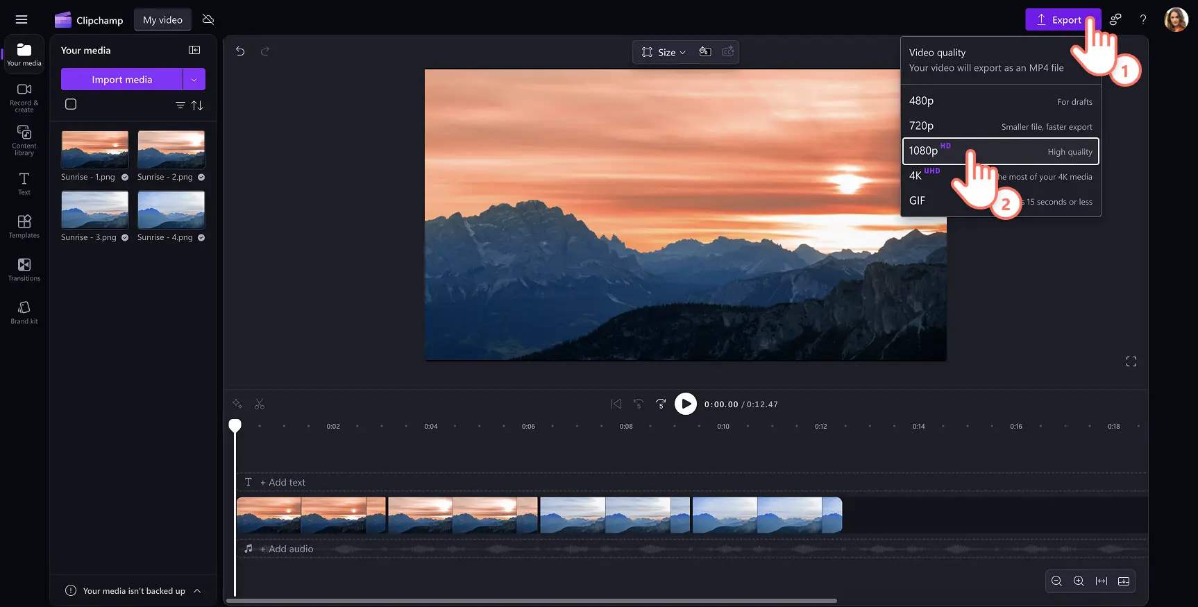 Maak verbluffende time-lapse-video s in enkele minuten met Clipchamp – stap-voor-stap handleiding 