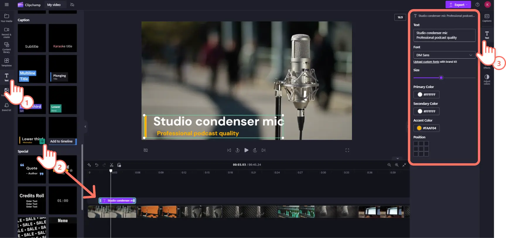 Video s op landingspagina s:maak boeiende video s en verhoog conversies | Clipchamp