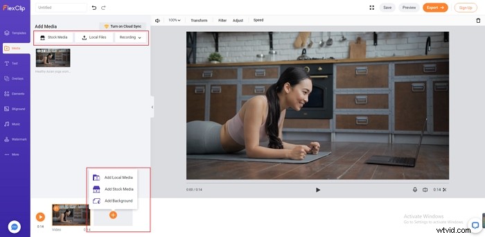 Een afteltimer aan uw video toevoegen:2 eenvoudige methoden | FlexClip 
