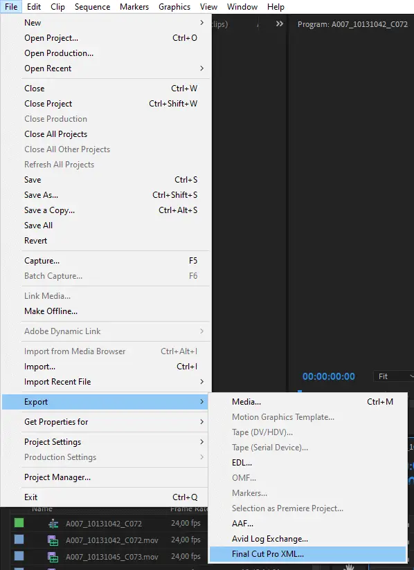Exporteren van Premiere Pro naar DaVinci Resolve:een complete stap-voor-stap handleiding 