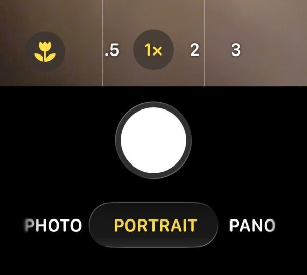 iOS 16/17:Portretmodus gebruiken op iPhone-camera