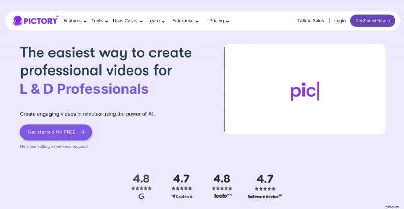 Top 10 AI-videogeneratoren voor 2024:maak snel video s 