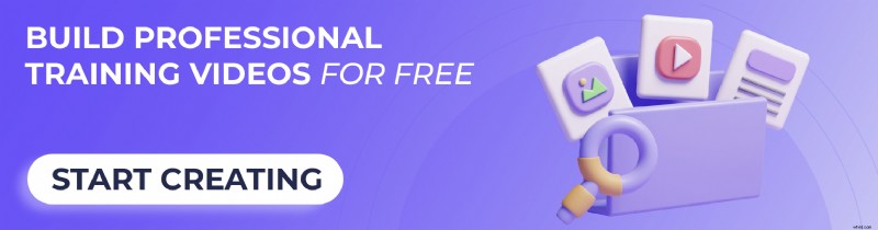 Crea video di formazione coinvolgenti:una guida in 3 passaggi 