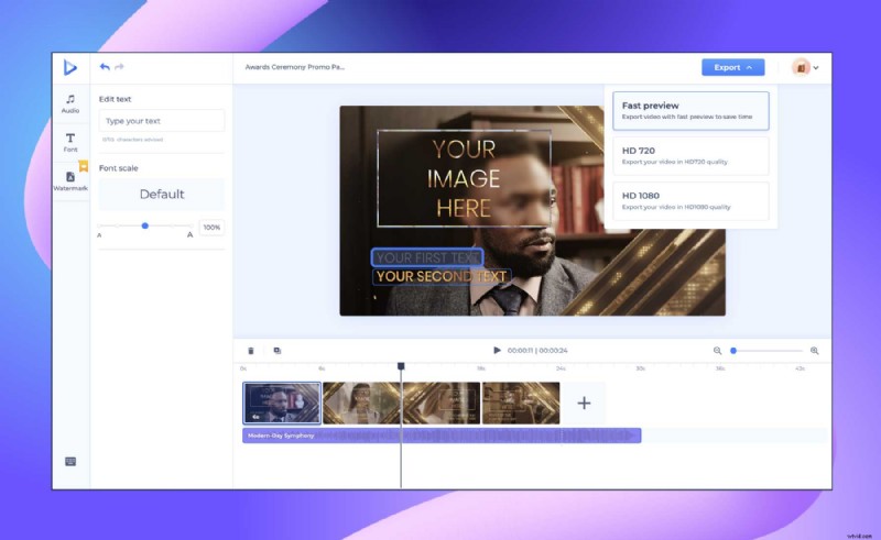 Verbeter uw video s:een eenvoudige handleiding voor het toevoegen van muziek in vier stappen - Renderforest 