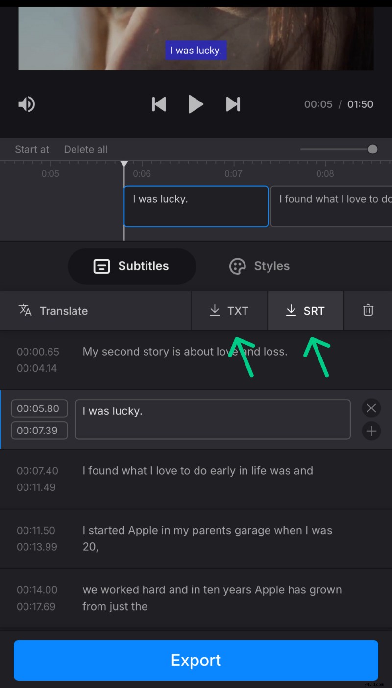 Voeg moeiteloos ondertitels toe aan video s op uw iPhone:een eenvoudige handleiding 