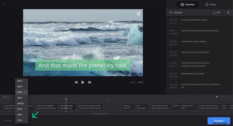 Hoe u ingebrande ondertitels online aan uw video kunt toevoegen 