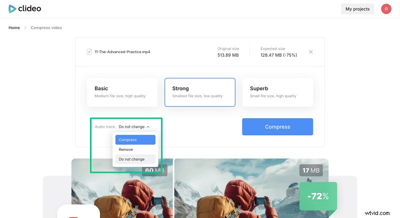 Video s comprimeren voor iOS en Mac:verklein de bestandsgrootte zonder kwaliteitsverlies 