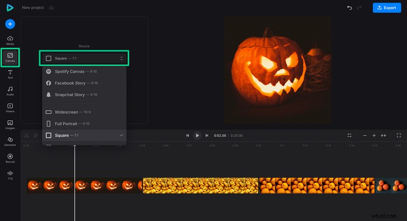 Maak online aangepaste Halloween-GIF s - gratis en eenvoudig 