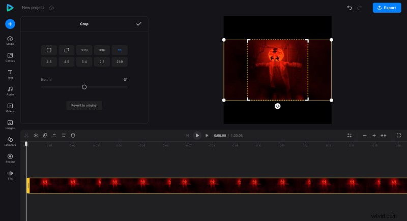 Maak online aangepaste Halloween-GIF s - gratis en eenvoudig 
