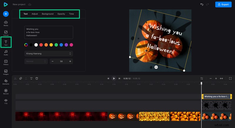 Maak online aangepaste Halloween-GIF s - gratis en eenvoudig 