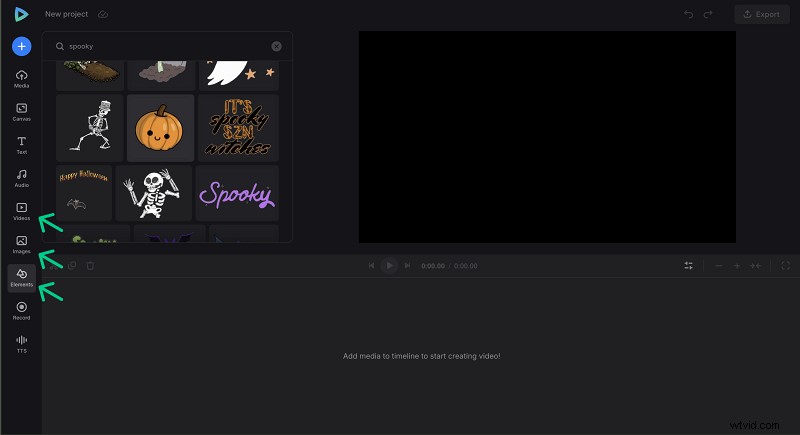 Maak griezelige GIF-uitnodigingen voor je Halloweenfeest 