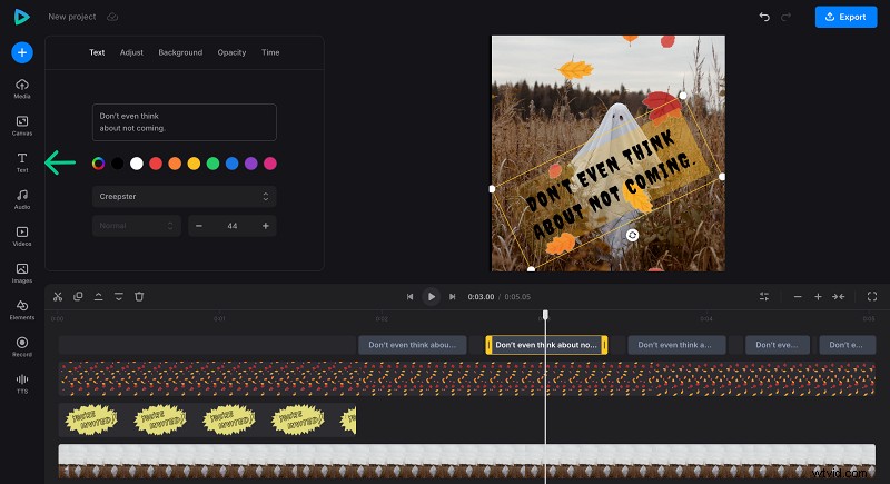 Maak griezelige GIF-uitnodigingen voor je Halloweenfeest 