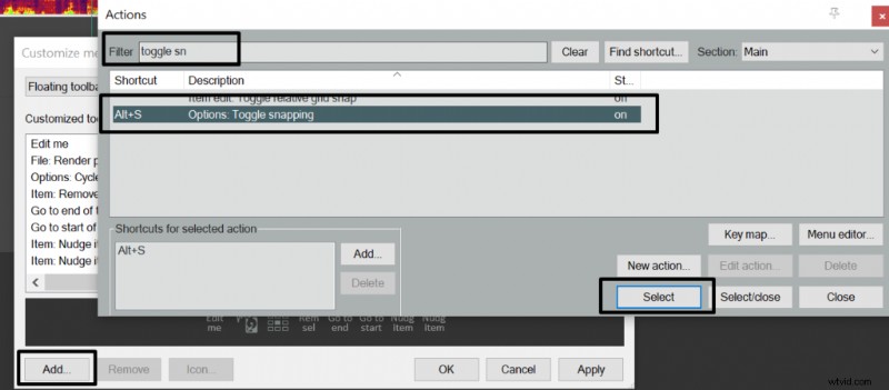 Masteraudiobewerking in Reaper:clips splitsen, knippen, vastmaken en samenvoegen 