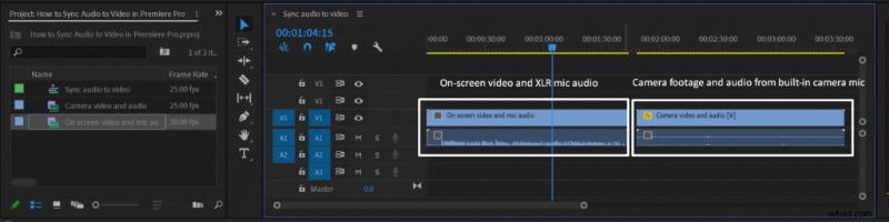 Synchroniseer audio en video in Premiere Pro:een stapsgewijze handleiding 