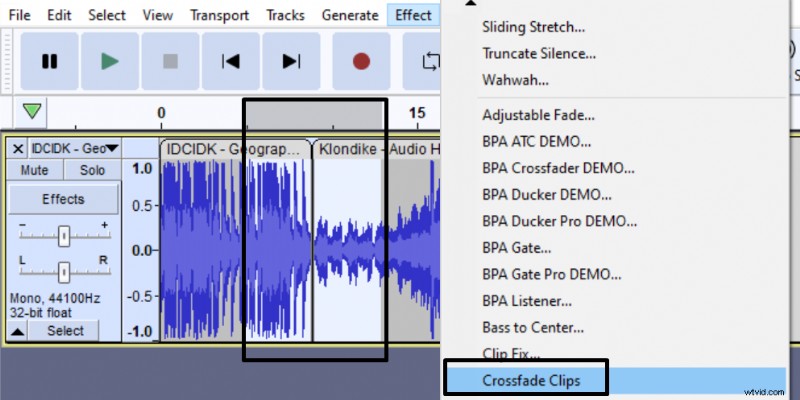 Master Audacity Crossfades:stap voor stap voor voice-overartiesten 