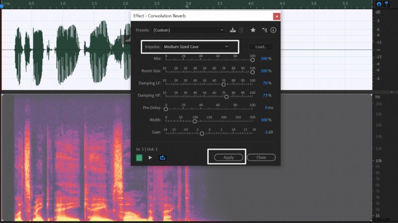 Creëer realistische grotgeluidseffecten in Adobe Audition | Handleiding 