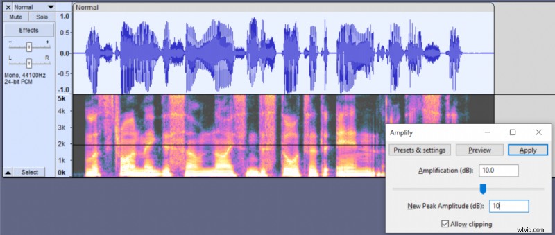 Vervorming en ruis creëren in Audacity:een voice-overgids 