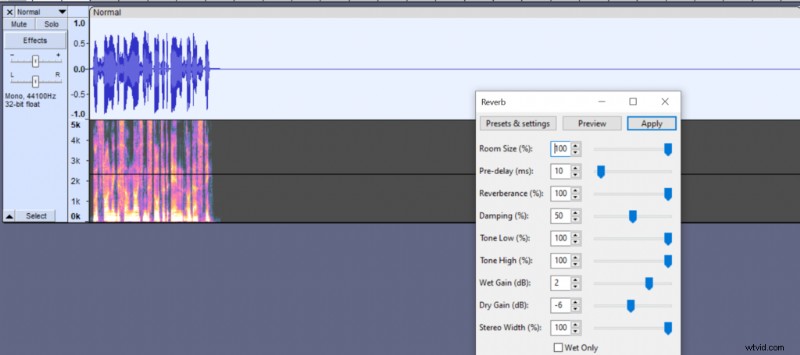 Vervorming en ruis creëren in Audacity:een voice-overgids 