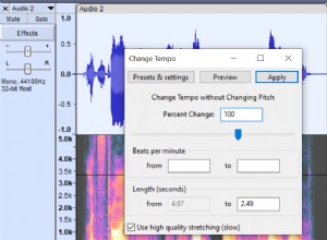 Tutorial di Audacity:regola la velocità e il tempo dell audio (nessuna modifica dell intonazione) 