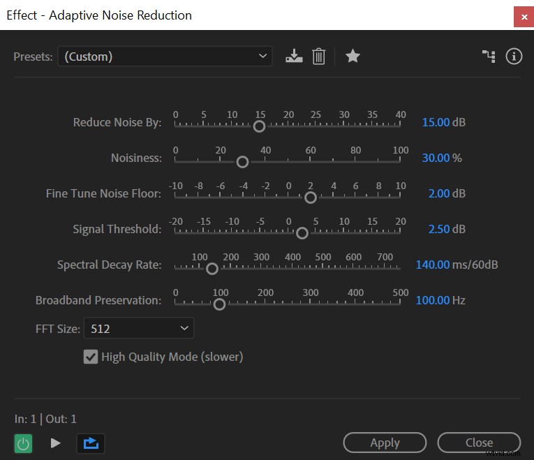 ACX-audiovereisten:Adobe Audition voor voice-overs beheersen 