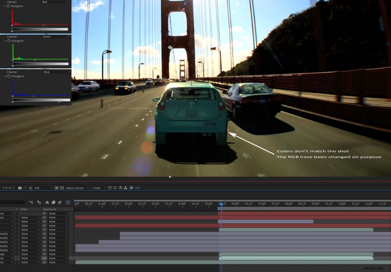 Intégration 3D transparente dans la vidéo :post-traitement avancé avec After Effects – Partie III 