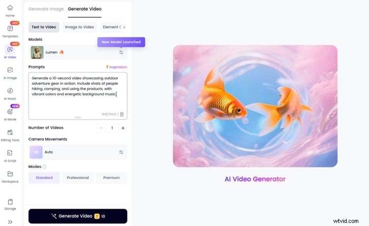 Clipfly AI Video Generator Review 2026:Funktioner, prissättning, för- och nackdelar och bättre alternativ 