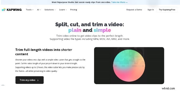Kapwing Video Trimmer Review – Är det värt hypen? Expertanalys och alternativ 