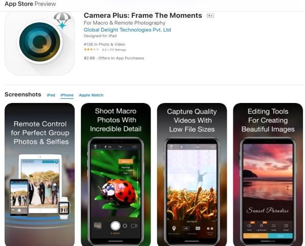Topp 10 skönhetskameraappar för iPhone – 2026 recension 