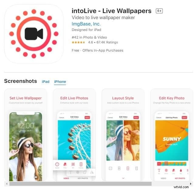 Skapa fantastiska levande bakgrunder på iOS:En steg-för-steg-guide