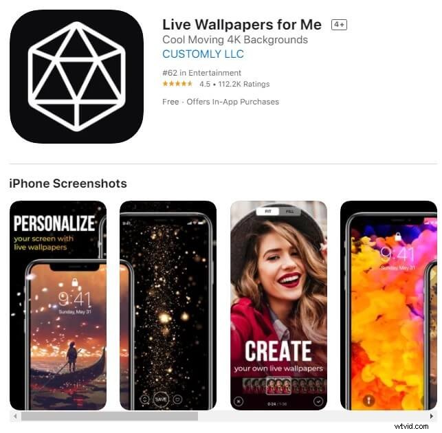 Skapa fantastiska levande bakgrunder på iOS:En steg-för-steg-guide