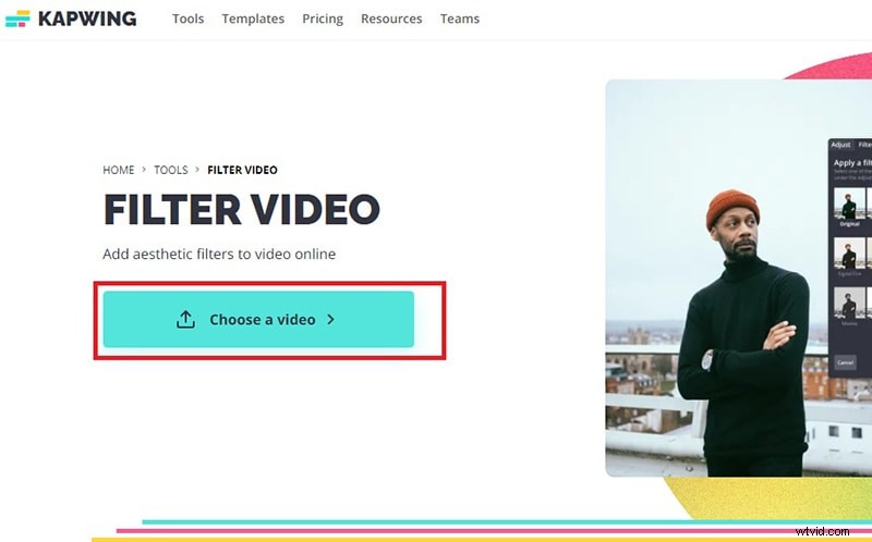Hur man lägger till videofilter online – en steg-för-steg-guide 
