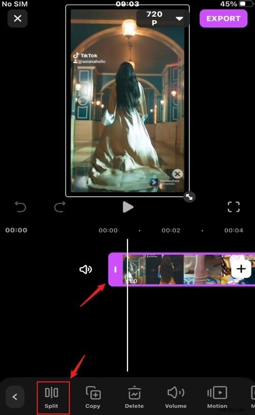 Ultimate guide för att klippa MP4-videor på iPhone med Filmora