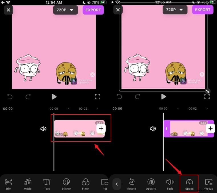 Hur du snabbar upp eller saktar ner din video på iPhone och Android med Wondershare Filmora för mobil