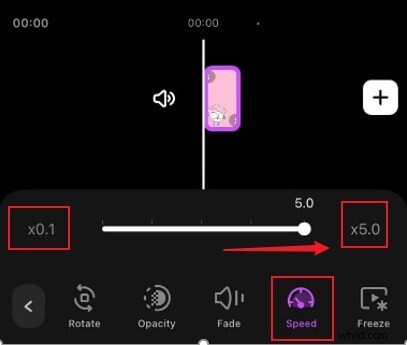 Hur du snabbar upp eller saktar ner din video på iPhone och Android med Wondershare Filmora för mobil 