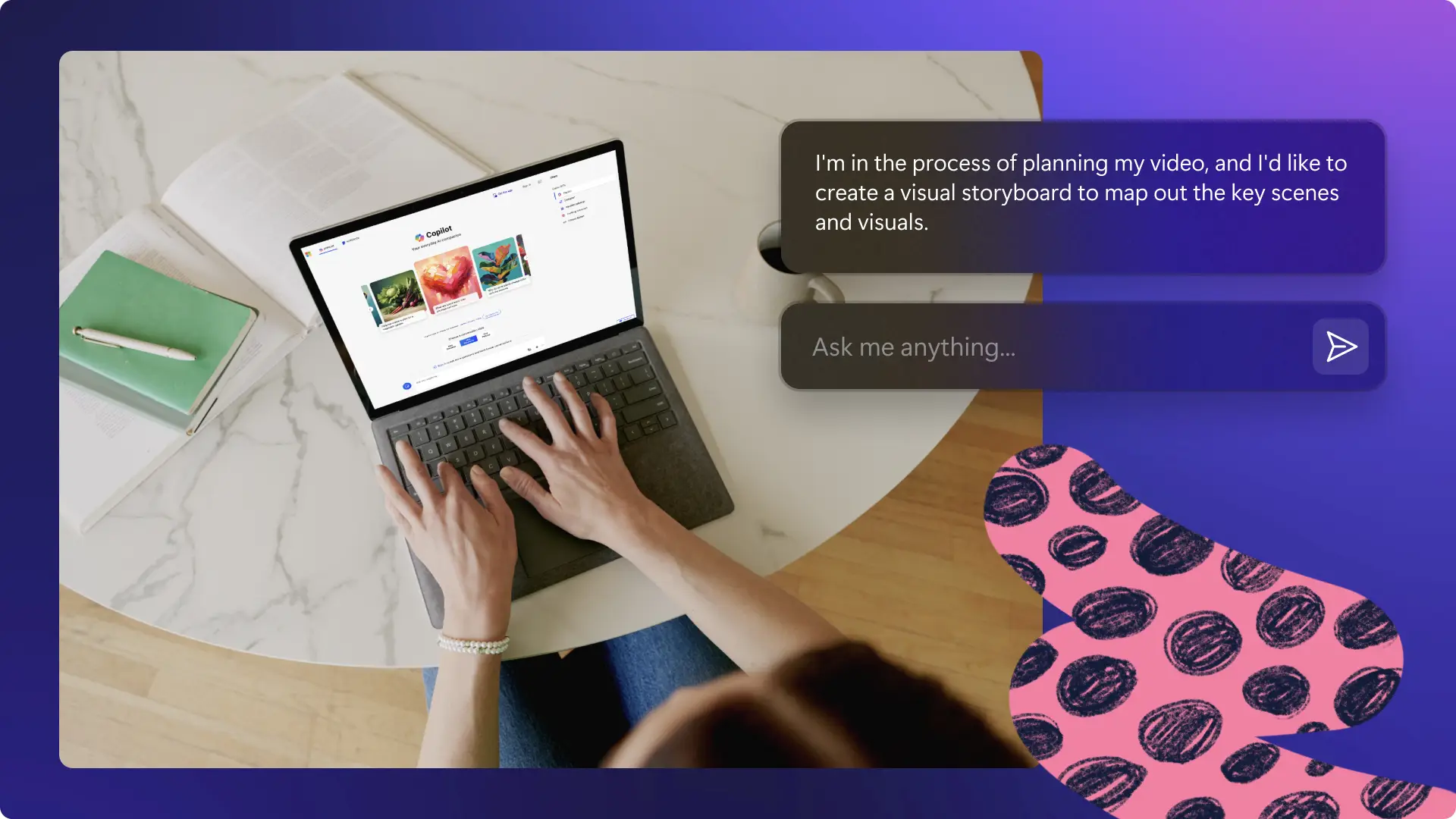 15 AI-meddelanden som halverar tiden för att skapa videoskript