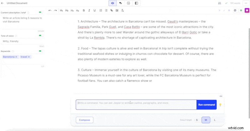 Jasper.ai レビュー:AI コンテンツ作成がビジネスをどのように促進できるか – 価格、機能、評決 