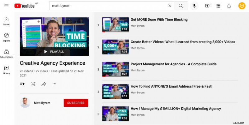 YouTube プレイリストの作成方法:マーケティング担当者のための 2026 年完全ガイド 