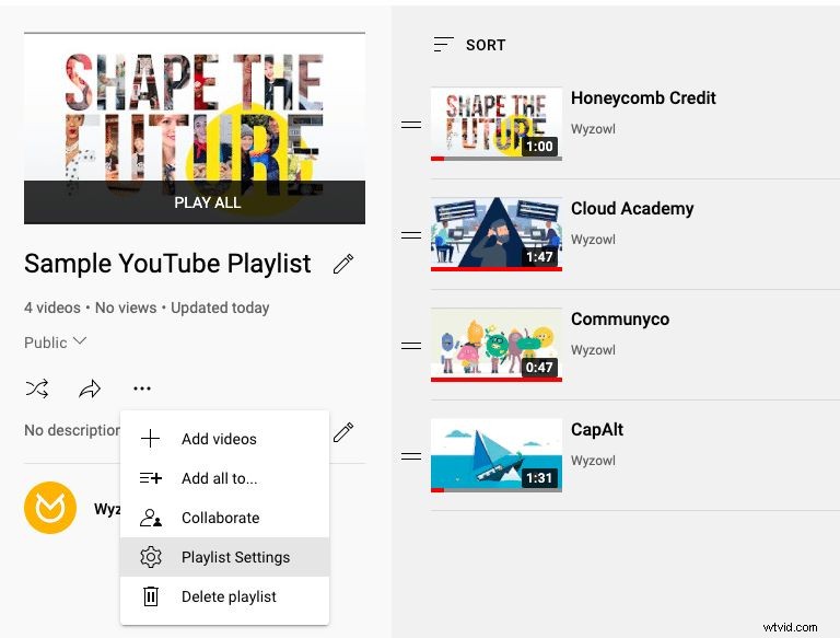 YouTube プレイリストの作成方法:マーケティング担当者のための 2026 年完全ガイド 