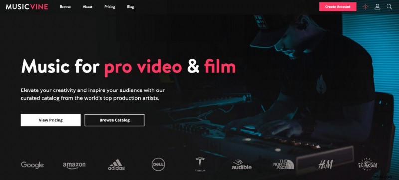 2026 年のベスト ロイヤリティフリー音楽サイト ベスト 20 