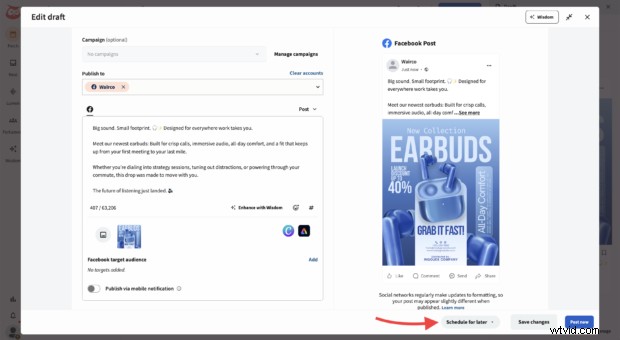 Facebook 投稿をスケジュールする方法 – 実証済みの 3 つの方法 