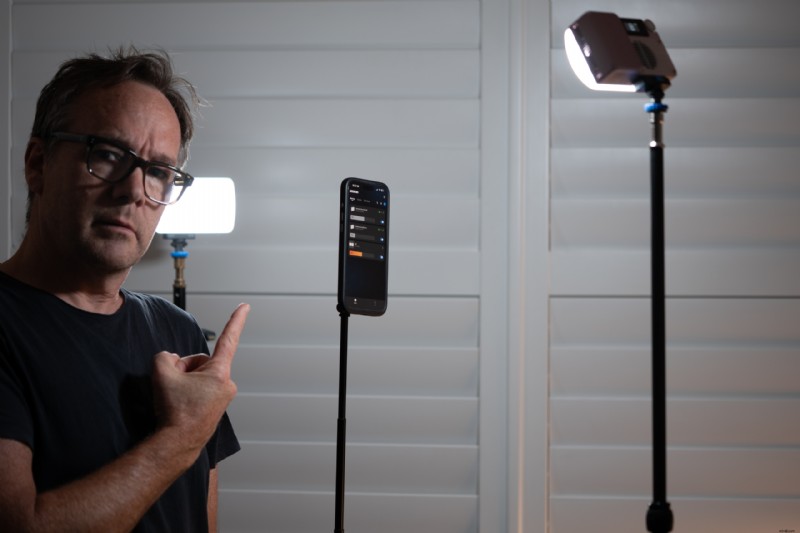 Revisión del trípode magnético para teléfono JustTap ™:portátil, estable e inteligente para iPhone 