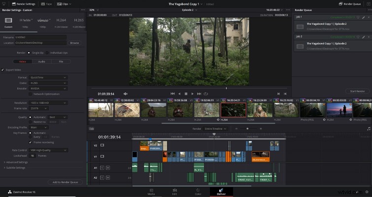 Exportera videor i DaVinci Resolve Made Simple:En steg-för-steg-guide 
