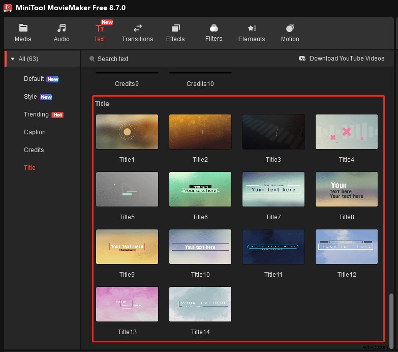 MiniTool MovieMaker テキスト テンプレートをマスター:完全なビデオ編集ガイド 
